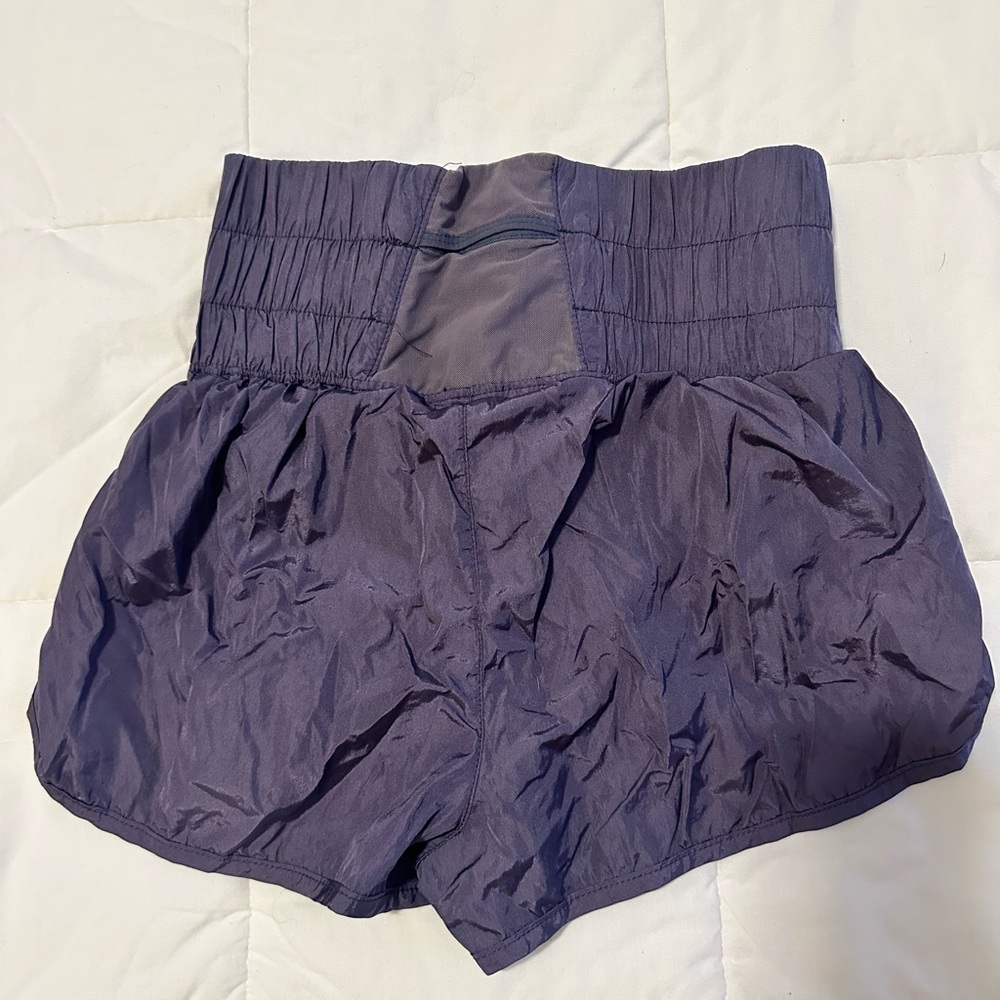 FP Movement by Free People High-Waisted Purple Athletic Shorts